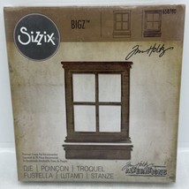 2015 Tim Holtz Alterations Sizzix Bigz Window &amp; Window Box RETIRED Die 658780 - £13.87 GBP