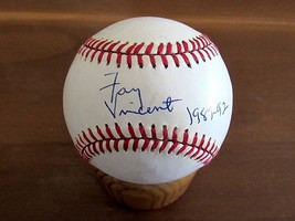 Fay Vincent 1989-92 8TH Commissioner Mlb Signed Auto Vintage Onl Baseball Jsa - $148.49