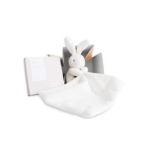 Doudou et Compagnie 10 cm Natural Rabbit and Towelling Doudou with Gift ... - $65.00