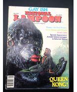 Vtg National Lampoon Magazine May 1977 Newsstand Elton John Schwarzenegg... - $365.45 MXN