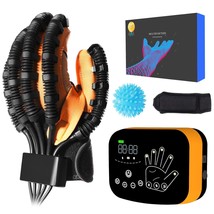 Robotic Rehabilitation Glove for Finger Arthritis Stroke Therapy Device LEFT XL - £119.57 GBP