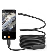 USB Endoscope Camera with 8 Adjustable LED Lights Borescope with Semi Ri... - $62.82