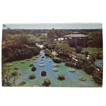 Postcard Chinese Sunken Garden In Brackenridge Park San Antonio Texas Chrome - £5.52 GBP