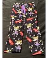 Nickelodeon Angelica Sleep Pants Size M 8–10 Spoiled Graphic Fleece Pajamas - $11.95