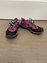 Nike Dual Fusion Trail Women 652869-011 Black Pink Gray Running Shoes Sz 7 - £22.13 GBP