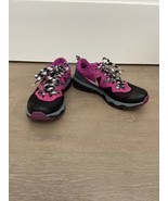 Nike Dual Fusion Trail Women 652869-011 Black Pink Gray Running Shoes Sz 7 - £22.34 GBP