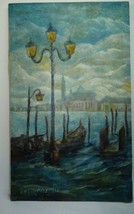 Vintage 1981 Russian J. Kominetsky Signed Oil Painting, S. Petersburg Harbor, 73 - £227.29 GBP