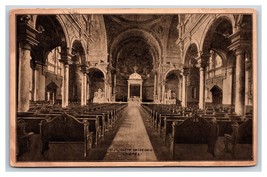 Interior Mt St Joseph On the Ohio Chapel Delhi Township Ohio OH DB Postcard R16 - $18.76