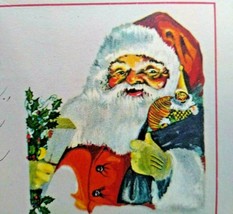 Vintage Christmas Postcard Santa Claus Jolly Old Saint Nick Original Antique - £13.71 GBP