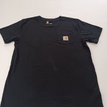 Carhartt Original Fit Pocket Men's Black Cotton T-Shirt Short Sleeve Sz L(14/16) image 7