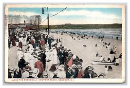 Boardwalk Newport Beach NEWPORT Rhode Island RI WB Postcard Z5 - £4.39 GBP
