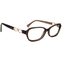 Coach Eyeglasses HC 6017 (Vanessa) 5059 Brown Rectangular Frame 52[]15 135 - £35.85 GBP