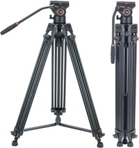 Cayer Bv30L 72-Inch Professional Heavy Duty Aluminum Twin Tube Tripod, K3 Fluid - $175.94