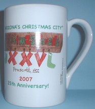 ceramic coffee mug: Prescott Arizona Christmas Mug 2007 - £11.99 GBP