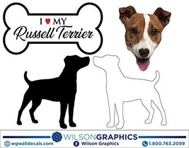 Russell Terrier - Dog Breed Decals (Set of 16) - Sizes in Description - £11.91 GBP