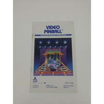 Atari 2600 Video Pinball Instruction Manual(A) - £2.16 GBP