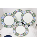 4 Mikasa Satsuma Branch Dinner Plates 10 5/8 Inch Imari Rim Excellent Shape - €67,93 EUR