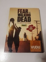 Fear The Walking Dead The Complete First Season DVD Set AMC With Slip Cover - £6.20 GBP