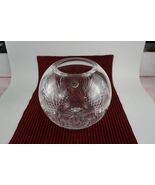 Pasabahce Genuine Lead Crystal DESIGN BULLET VASE  7.5 x 8 inch - $84.24 CAD