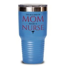Nurse Mom Insulated Stainless Steel Tumbler Coffee Cup for Sale - £27.51 GBP
