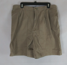 Tommy Hilfiger Men&#39;s Tan Khaki 100% Cotton Shorts Size 36x7 - $11.63