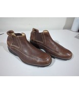 Johnson and Murphy  Brown Leather Fulton Slip On Boot Size 12M - €23,72 EUR
