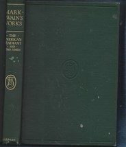 The American Claimant-Mark Twain HB w/out dj-1923-397 pages-Mississippi Edition - $15.00