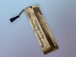 Walt Disney Courage Laminated Bookmark with Tassel - $1.99