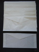 25 Guardhouse #10 Glassine Stamp Envelopes 4 1/8&quot; x 9 1/2&quot; - $11.95