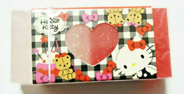 Hello Kitty Eraser Translucent 2012&#39; SANRIO Retro Cute Rare Old Goods Red - £14.78 GBP