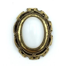 ORIGINAL BY ROBERT vintage Victorian-style pin / pendant - white cat eye brooch - £23.70 GBP