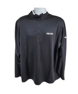 Nike Golf Utah Jazz 1/4 Zip Dri-Fit Black Pullover Long Sleeve Shirt Siz... - $27.71