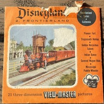 View-Master Disneyland Frontierland Reels 3D Pictures 1956 Vacationland ... - $19.79