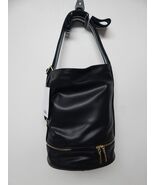 Charley Was Here Sofia Removable Crossbody Bucket Bag w/ Pouch Black - $62.93 CAD