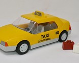 Playmobil 1997 Airport Taxi Cab with Luggage #3323 INCOMPLETE - £17.90 GBP