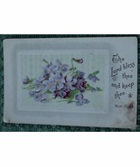 Vintage Color Tone Postcard, Artwork, The Lord Bless Thee and Keep Thee,... - $4.94