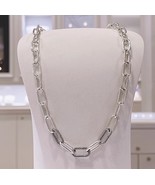  Me Collection 925 Silver ME Link Micro Charm Necklace Only Compatible M... - £47.04 GBP+
