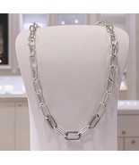 Me Collection 925 Silver ME Link Micro Charm Necklace Only Compatible M... - $82.04 CAD+