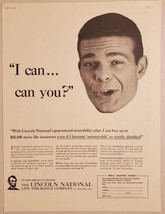 1958 Print Ad Lincoln National Life Insurance Co. Insurability Ft Wayne,Indiana - £13.39 GBP