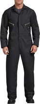 Dickies Mens Long Sleeve Deluxe Blended Coverall Black 48799 Size Small ... - €31,00 EUR