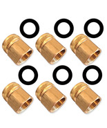Brass Garden Hose Adapter Connector 3/4&quot; Female NPT to 3/4&quot; Female GHT T... - $91.80 MXN+