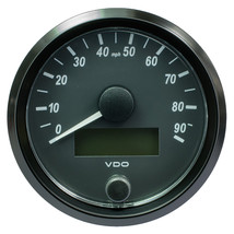 VDO SingleViu 80mm (3-1/8&quot;) Speedometer - 90MPH [A2C3832900030] - £146.22 GBP