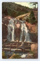 Helen Caccia Falls Cheyenne Canyon Colorado Co Unp DB Cartolina Q2 - £2.39 GBP