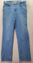 Signature by Levi Strauss &amp; Co. Jeans Women&#39;s 10 Blue Shaping High Rise Straight - $23.05