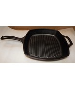 Lodge L8SGP Cast Iron Square Grill Pan Pre-Seasoned 10 1/2” &amp; Handles US... - €23,36 EUR