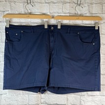 Ellos Donna Taglie Forti 30 Pantaloncini con Zip 53 &quot; Vita Chino Tasche ... - $20.77