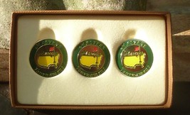 The Masters 2020 Green Dome Ball Markers 3 Pack - Great Gift - £17.74 GBP