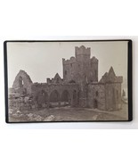 St Germans&#39; Cathedral, Peel Castle, Isle of Man Original Cabinet Card - £39.39 GBP