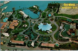 Aerial View San Diego Sea World California Postcard 1960s View - £11.83 GBP