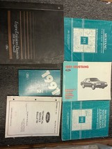 1991 Ford MUSTANG Gt Cobra Di Servizio Negozio Riparazione Manuale Set Evtm Pced - £275.49 GBP
